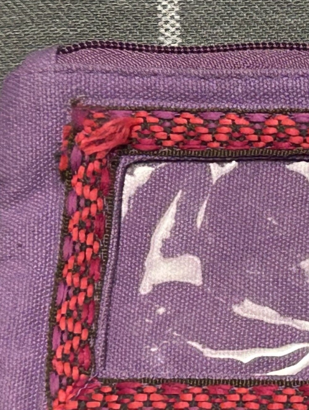 America & Beyond Lilac Beaded 'DOG MOM' Wristlet - Picture 5 of 8